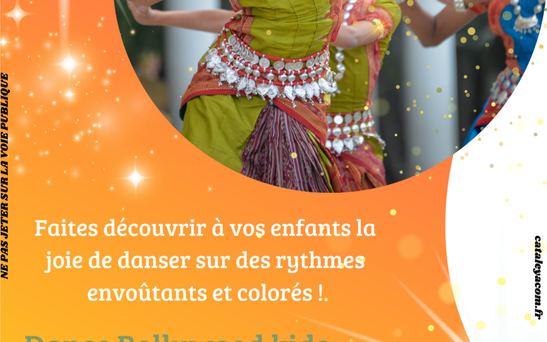 Nouveau cours de danse Bollywood pour les enfants de 6 à 12 ans avec Nirusha, danseuse native de l’île Maurice !